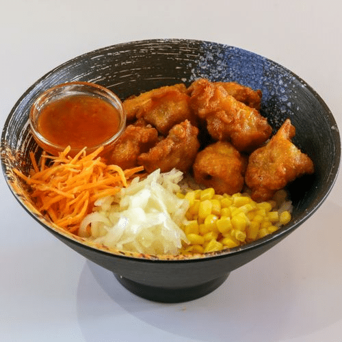 Don poulet 炸鸡盖饭