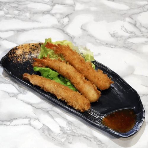 Crevettes tempura 炸虾