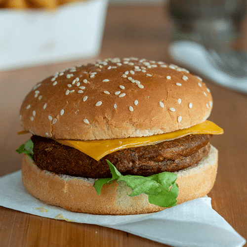 Veggie burger groenten