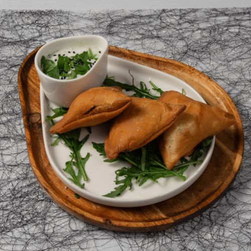 Meat samosas (2 pièces)
