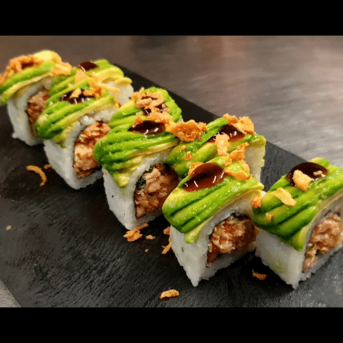 Green dragon roll