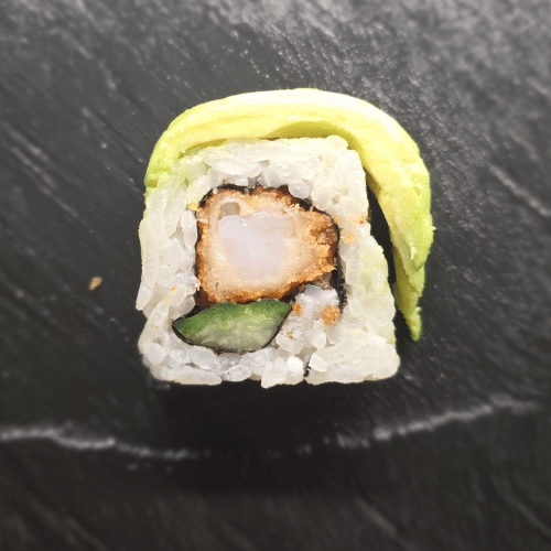 Green scampi roll