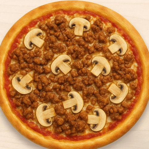 Pizza bolognese