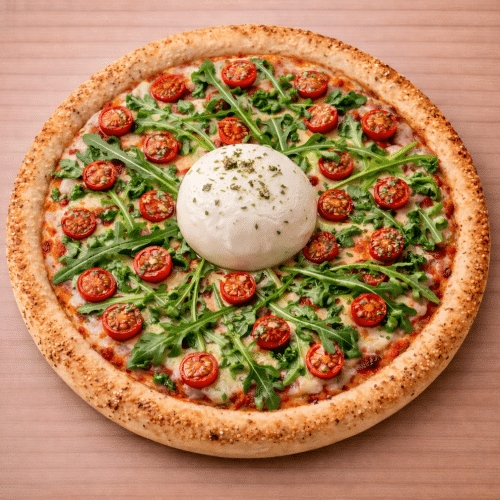 Pizza burrata