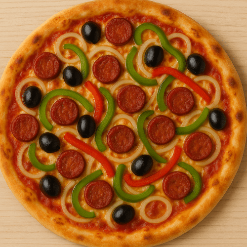 Pizza chipolata