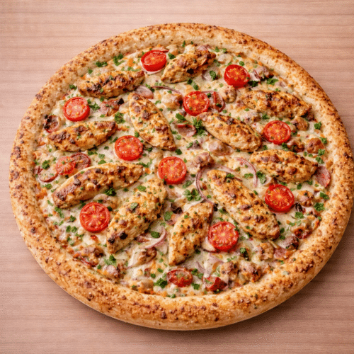 Pizza pollo dragoncello