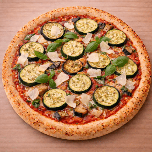 Pizza zucchini