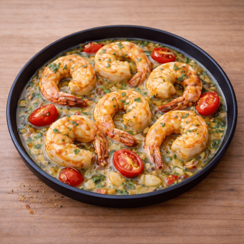 Scampis à l'ail (6 pièces)