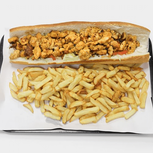 Mitraillette pita poulet