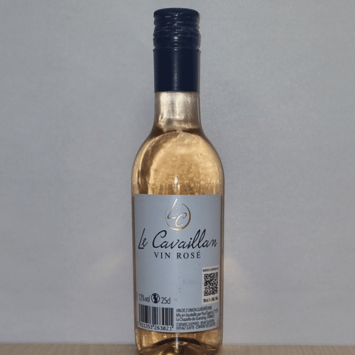 Vin rosé 25cl