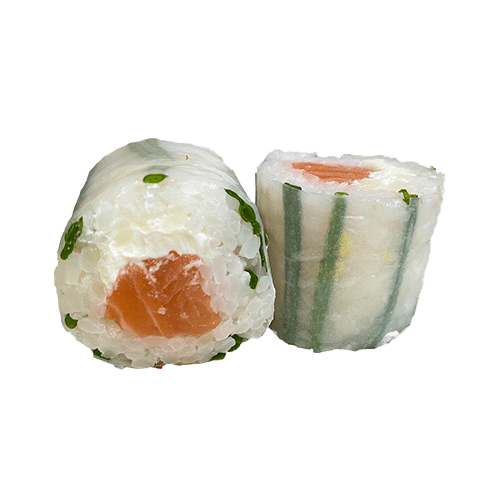 Spring chive roll salmon/cheese