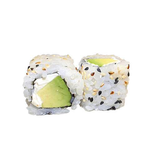 California roll avocado cheese