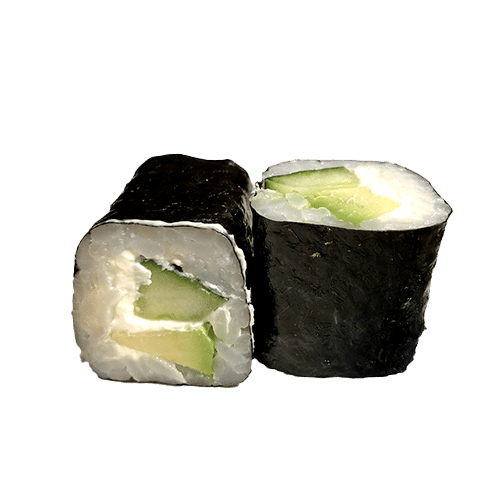 Maki avocado/cucumber/cheese