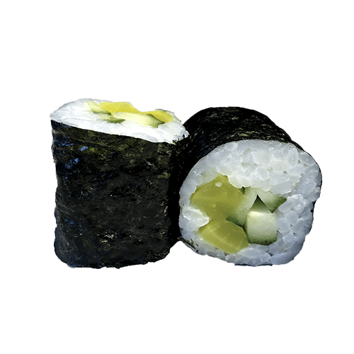 Maki cucumber/yellow radish