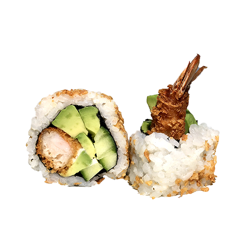 Crispy roll shrimp tempura