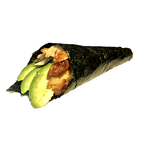 Temaki eel avocado