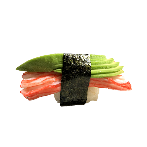 Sushi surimi avocado