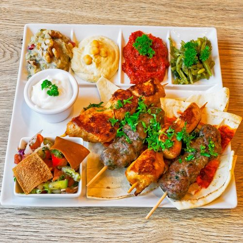 Assiette chich-kabab