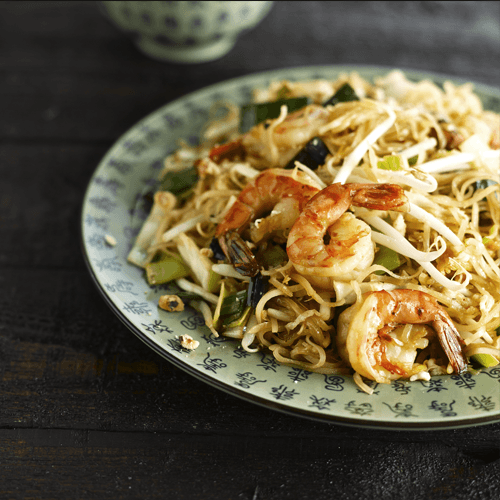 Pad thaï crevettes