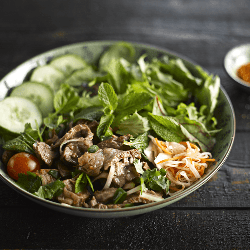 Salade de boeuf thaïe