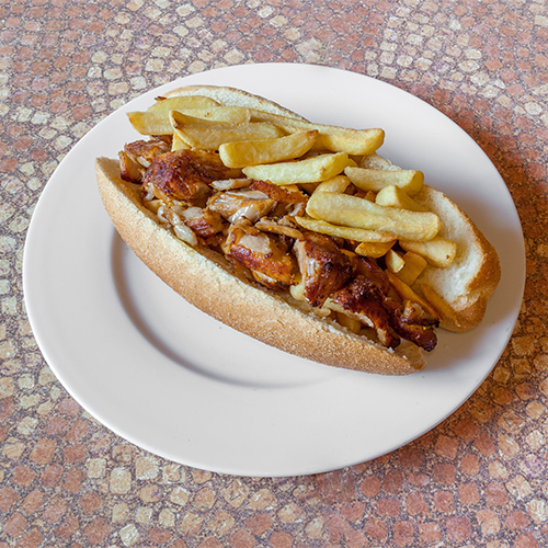 Mitraillette hamburger