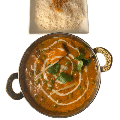 Mattar paneer