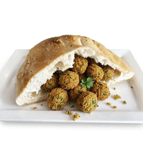Turks brood falafel