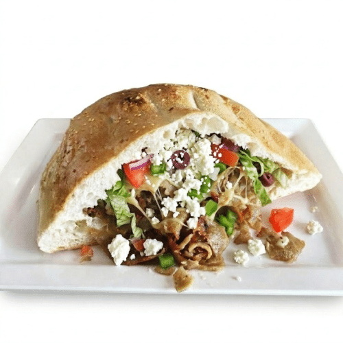 Turks brood met fetakaas