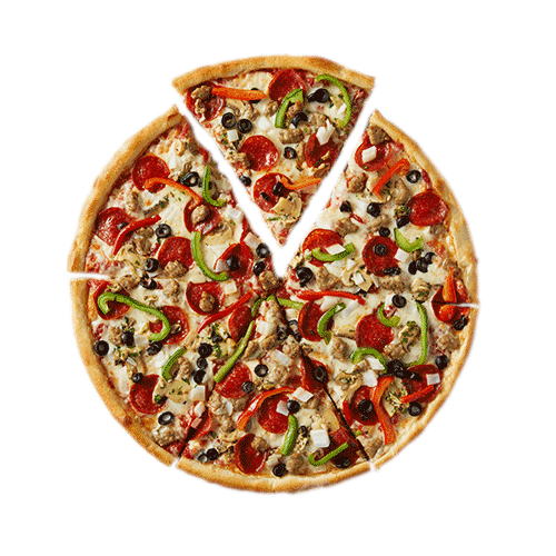 Hele pizza supreme