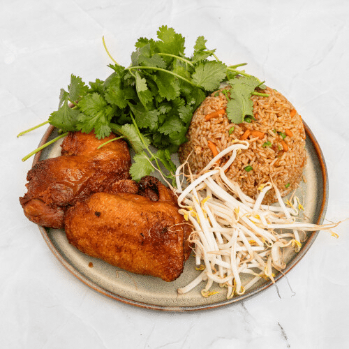 Riz sauté au canard