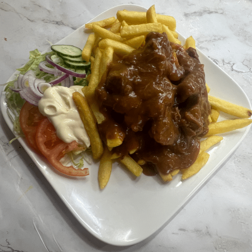 Stoofvlees Met Frietjes