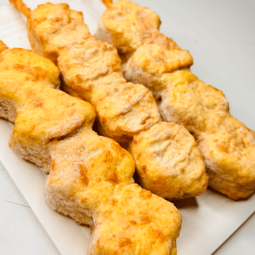 Brochette de cabillaud