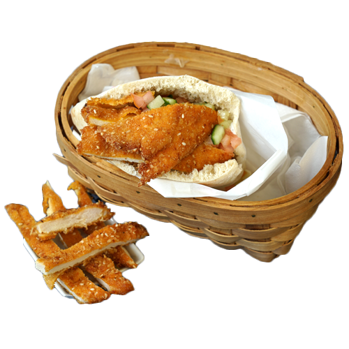 Pitta schnitzel