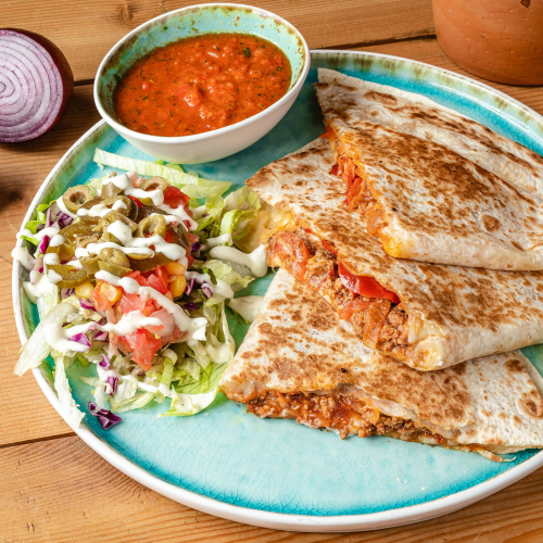 Chicken quesadillas