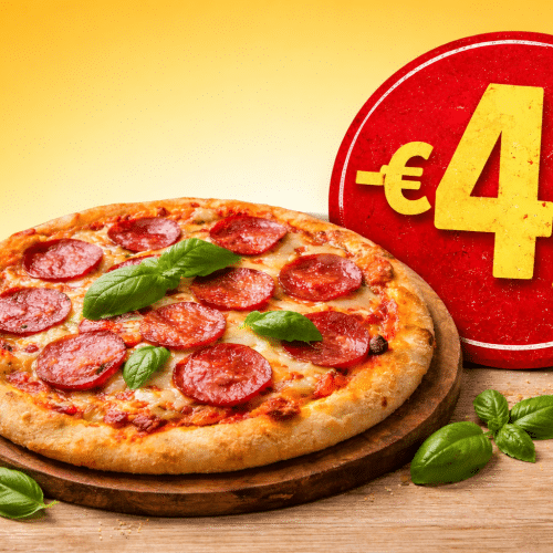 Actie-pizza large