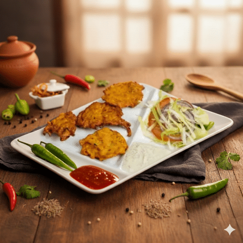 Bhajji aux oignons