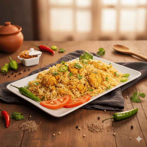 Biryani au poulet