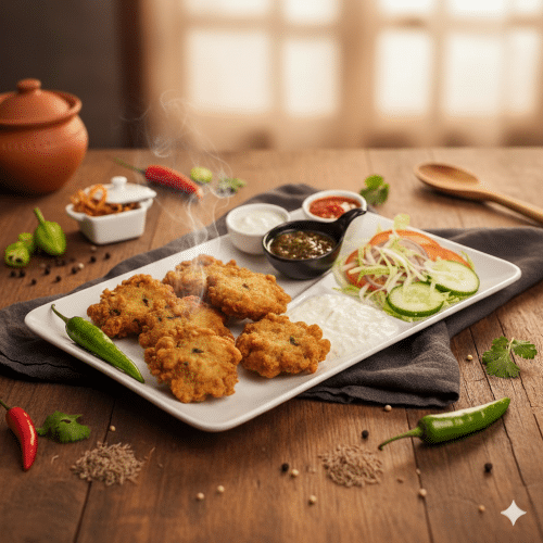 Pakora aux légumes (6 pièces)