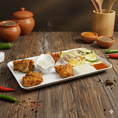 Poisson frit (4 pièces)