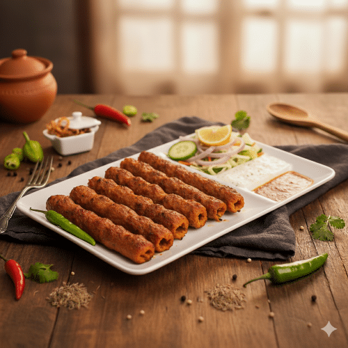 Sheekh kabab (6 pièces)