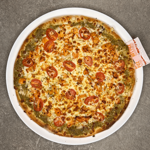 Pizza pesto chicken large