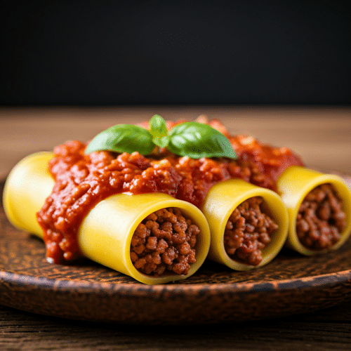 Cannelloni gratines fresca
