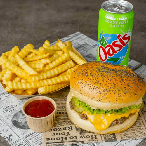 Faz'food burger menu