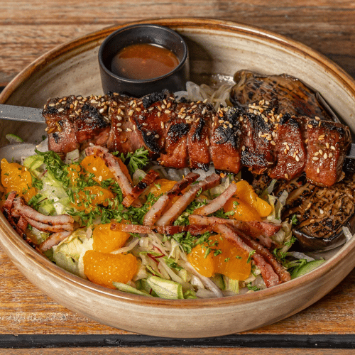 Roast duck noodle bowl - Hoisin sauce