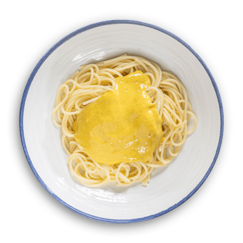 Pasta currysaus zonder gerookte zalm