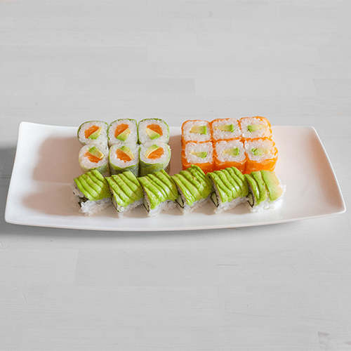 Platter salmon