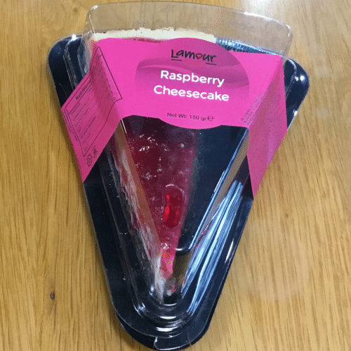 Raspberry cheesecake