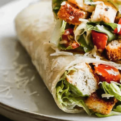 Wrap salmon