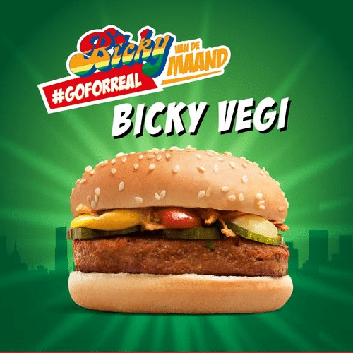 Vegetarische Bicky burger
