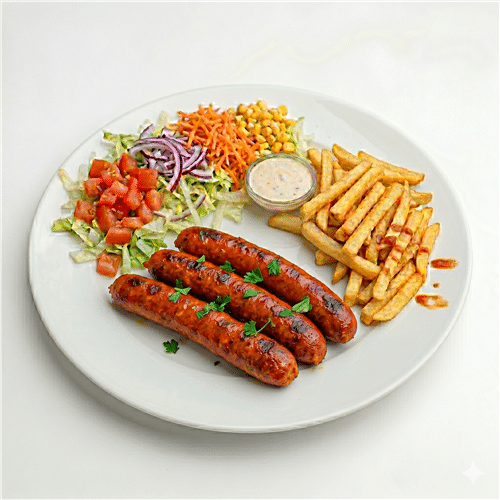 Assiette merguez